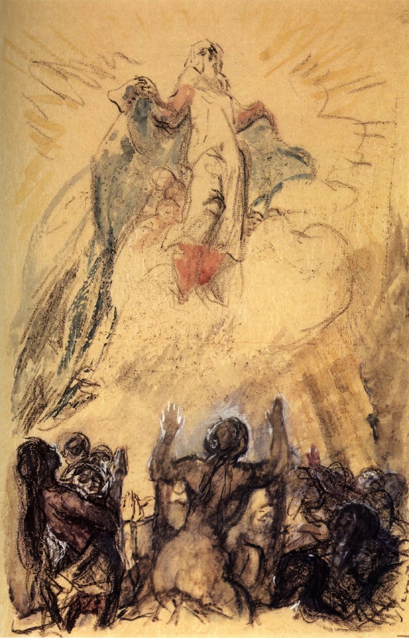 Mater gloriosa mit dem Chor der Buerinnenn tekijältä Max Slevogt