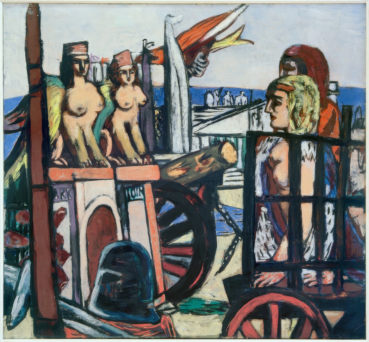 Sfinksien poisto tekijältä Max Beckmann