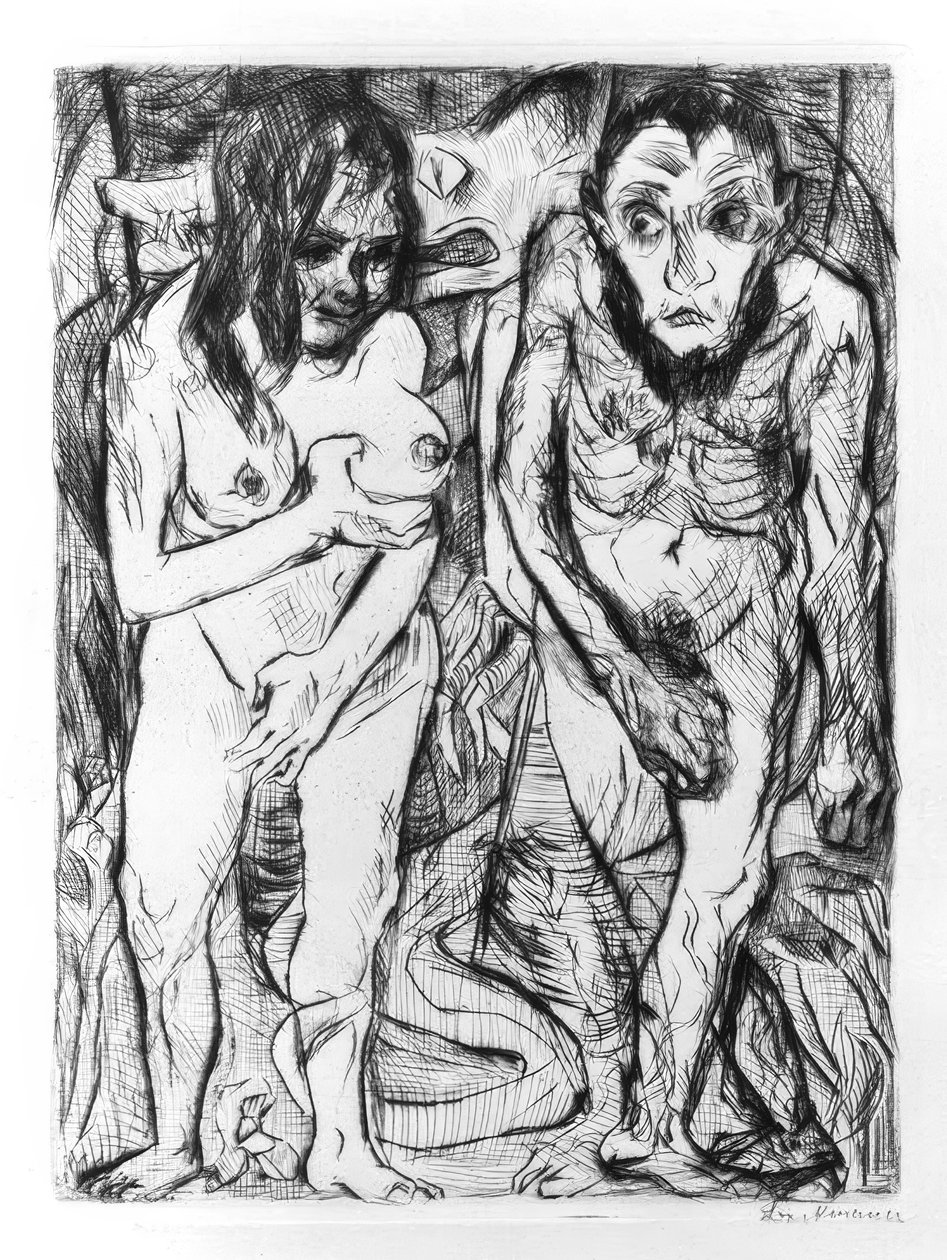 Aatami ja Eeva tekijältä Max Beckmann