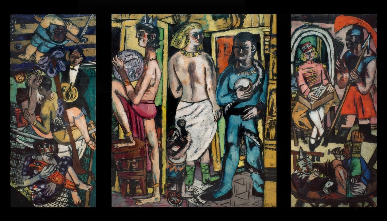 Akrobaatit tekijältä Max Beckmann