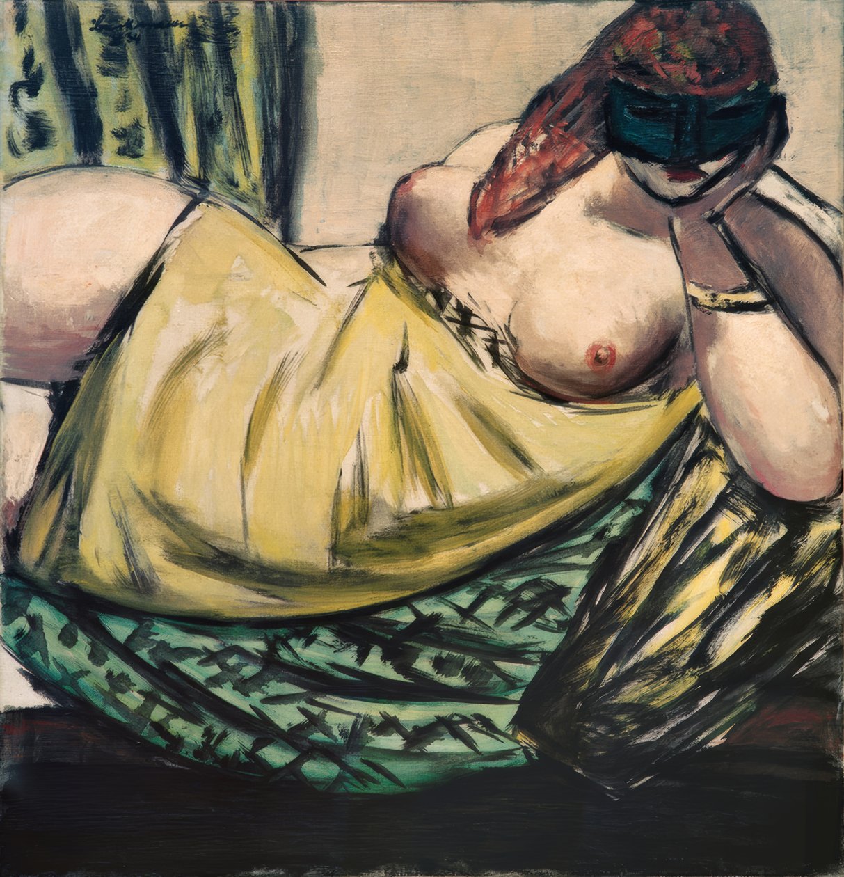 Alfi naamiolla tekijältä Max Beckmann