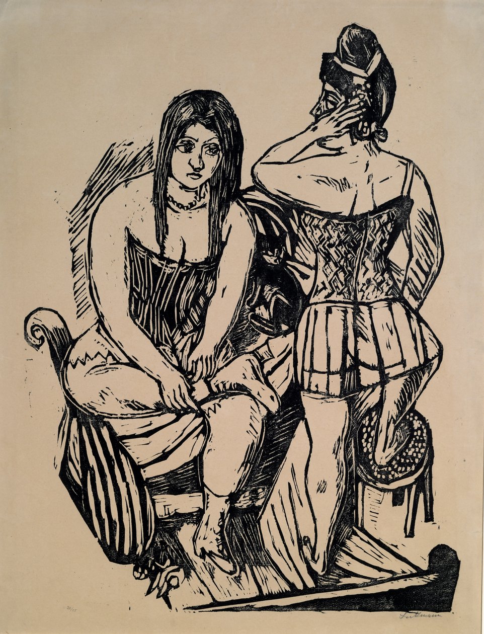 WC:ssä tekijältä Max Beckmann