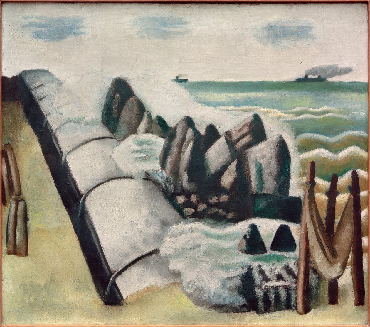 surffailla tekijältä Max Beckmann