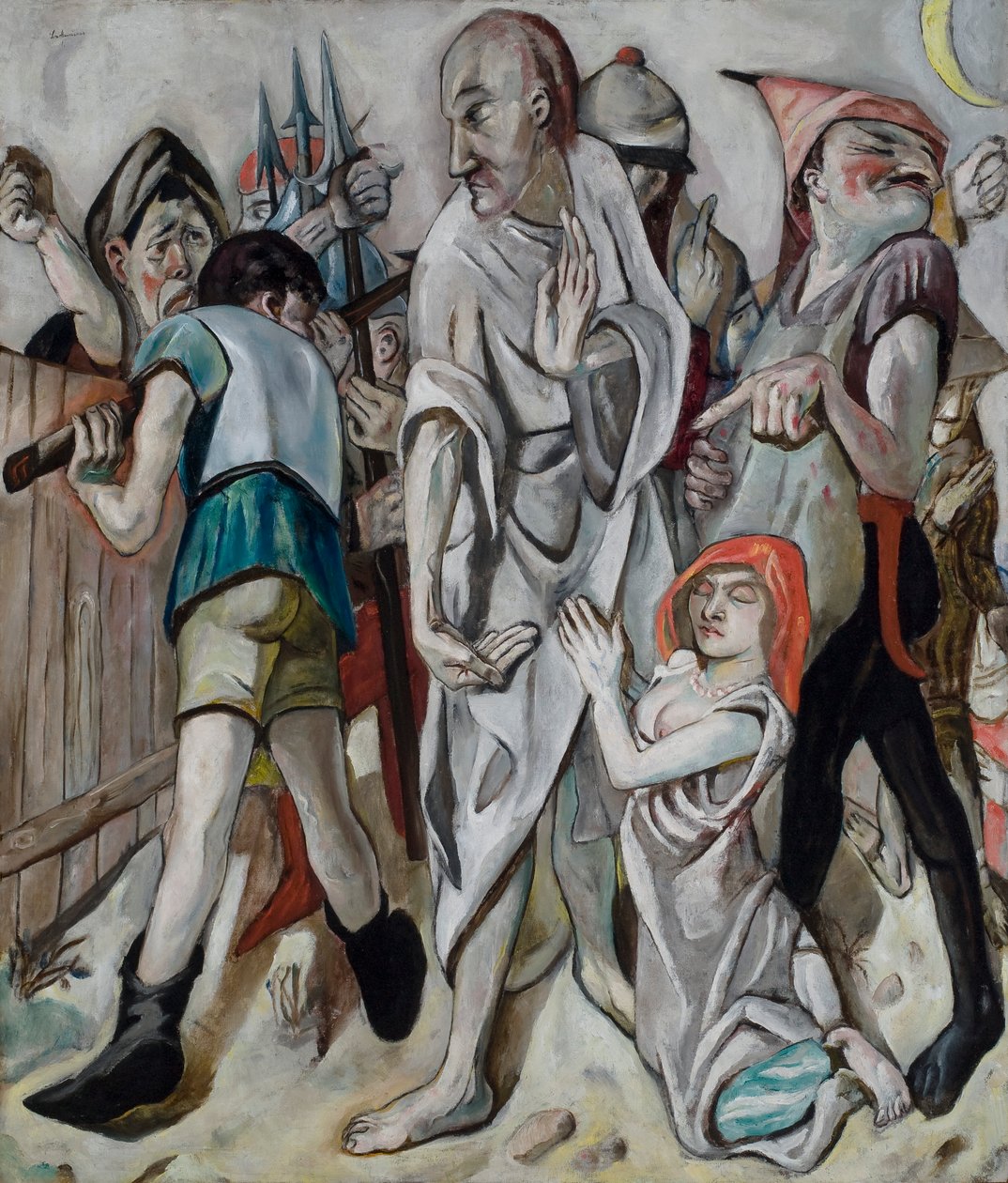 Kristus ja syntinen tekijältä Max Beckmann