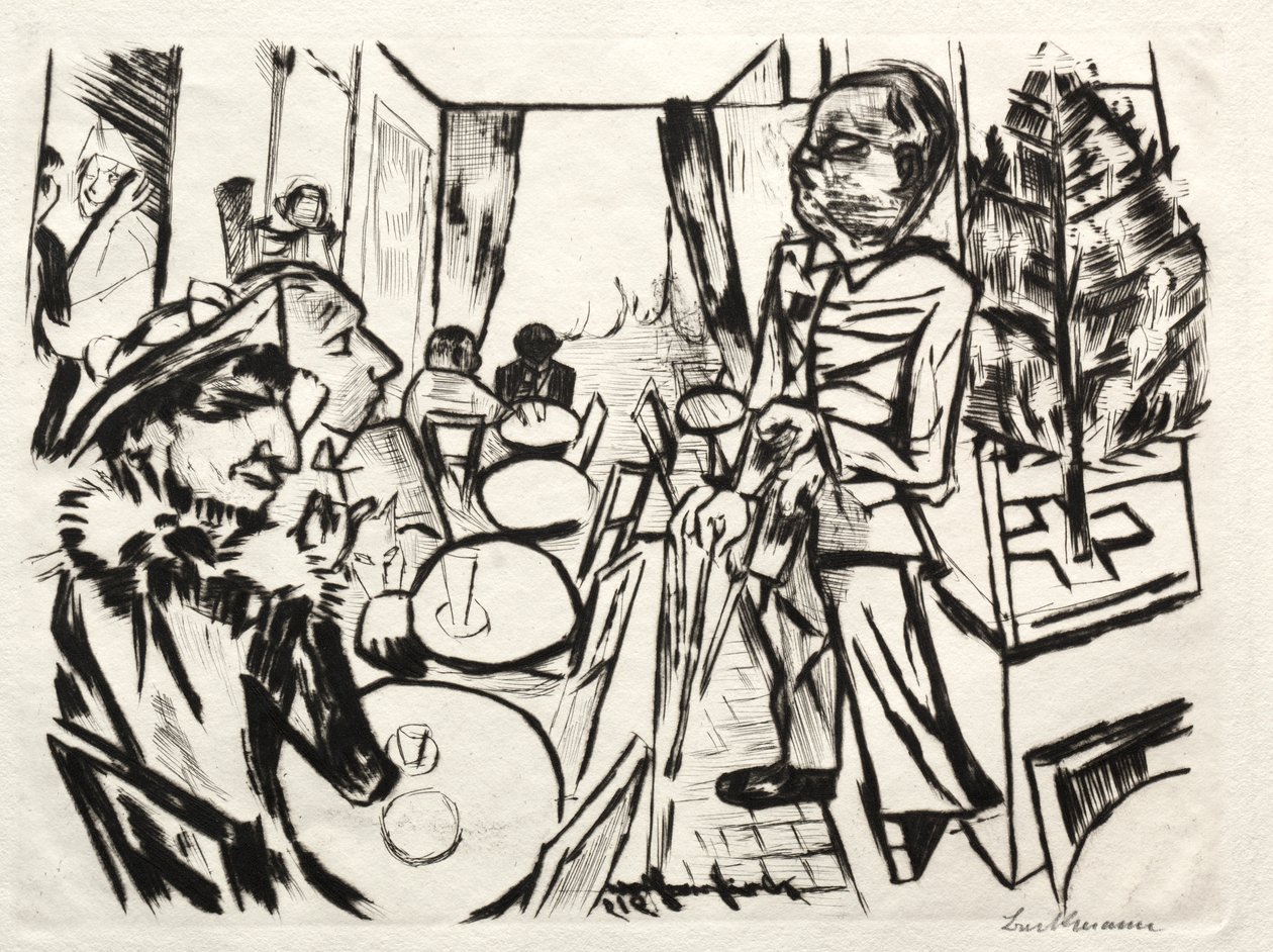 Joulu 1919 tekijältä Max Beckmann
