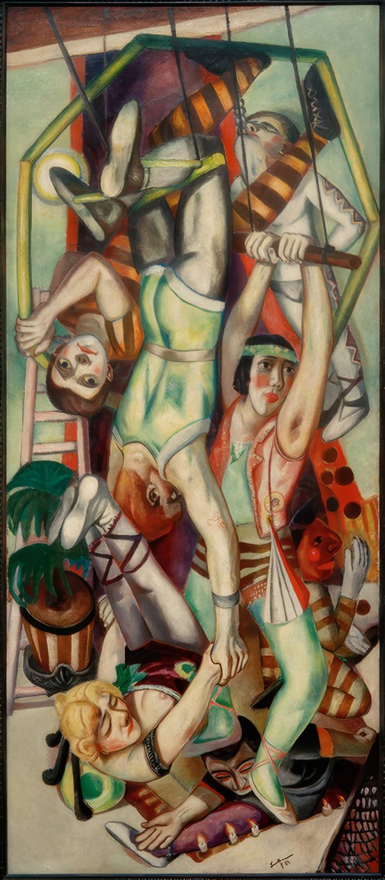 Trapetsi tekijältä Max Beckmann