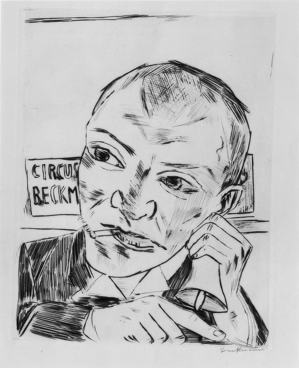 Huutaja tekijältä Max Beckmann