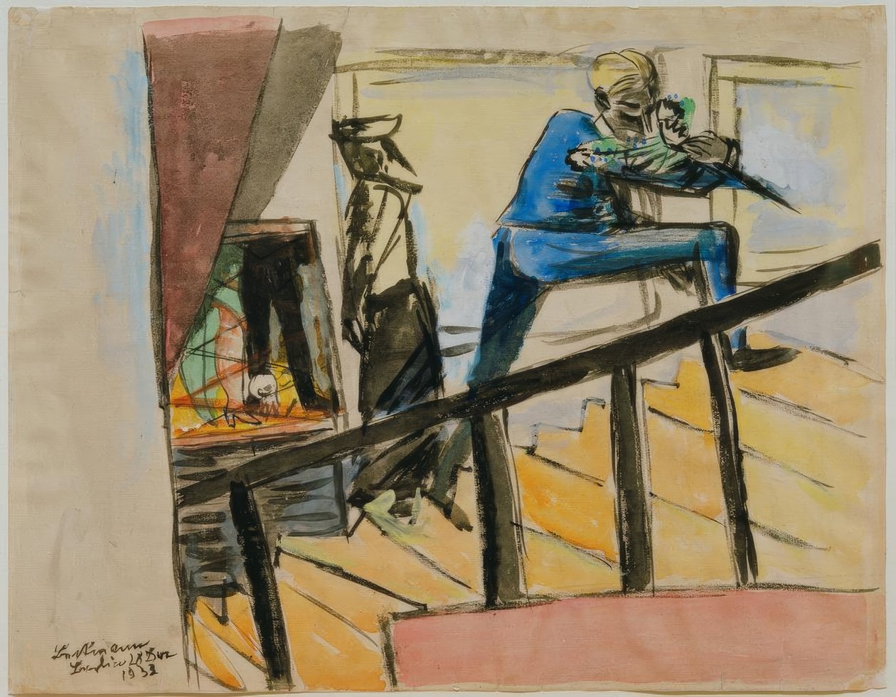 Kello tekijältä Max Beckmann