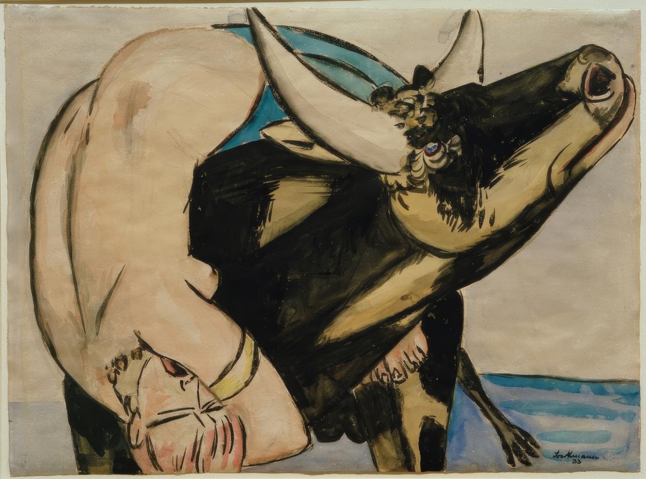 Europan ryöstö tekijältä Max Beckmann