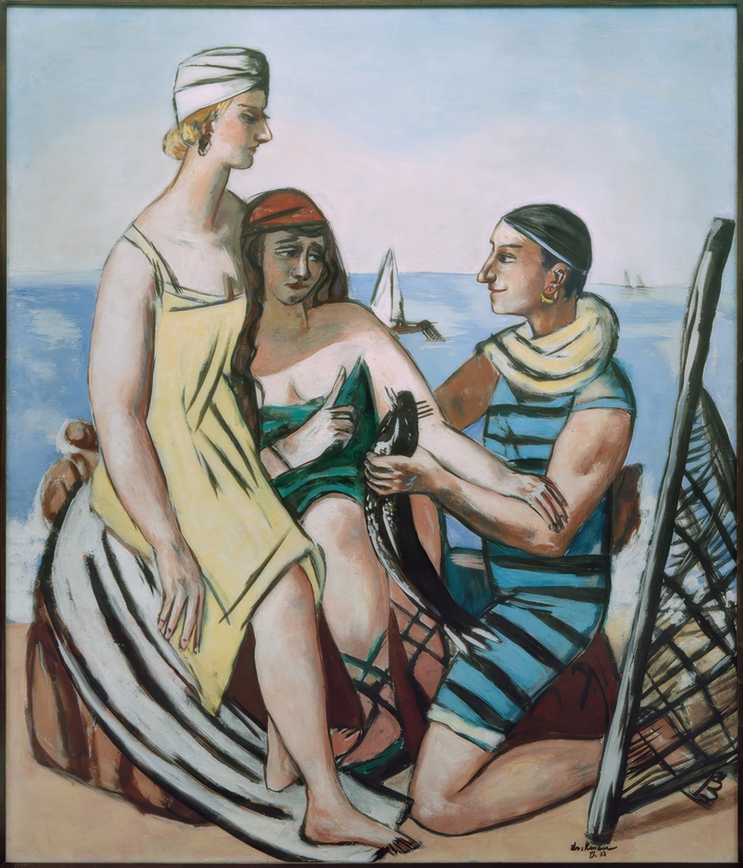 Pieni kala (The Little Catfish) tekijältä Max Beckmann