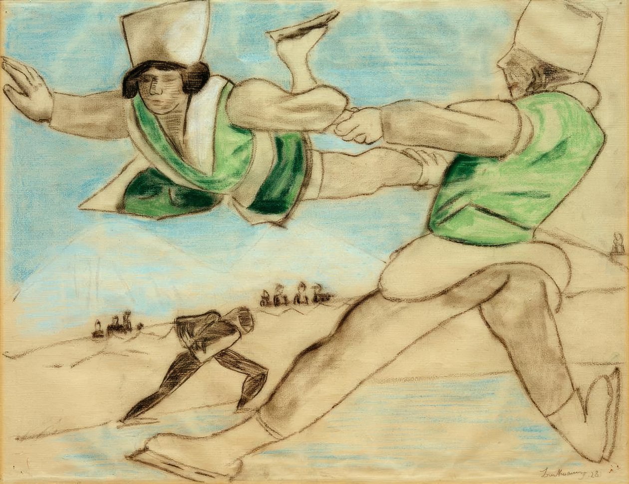 Taitoluistelija II tekijältä Max Beckmann