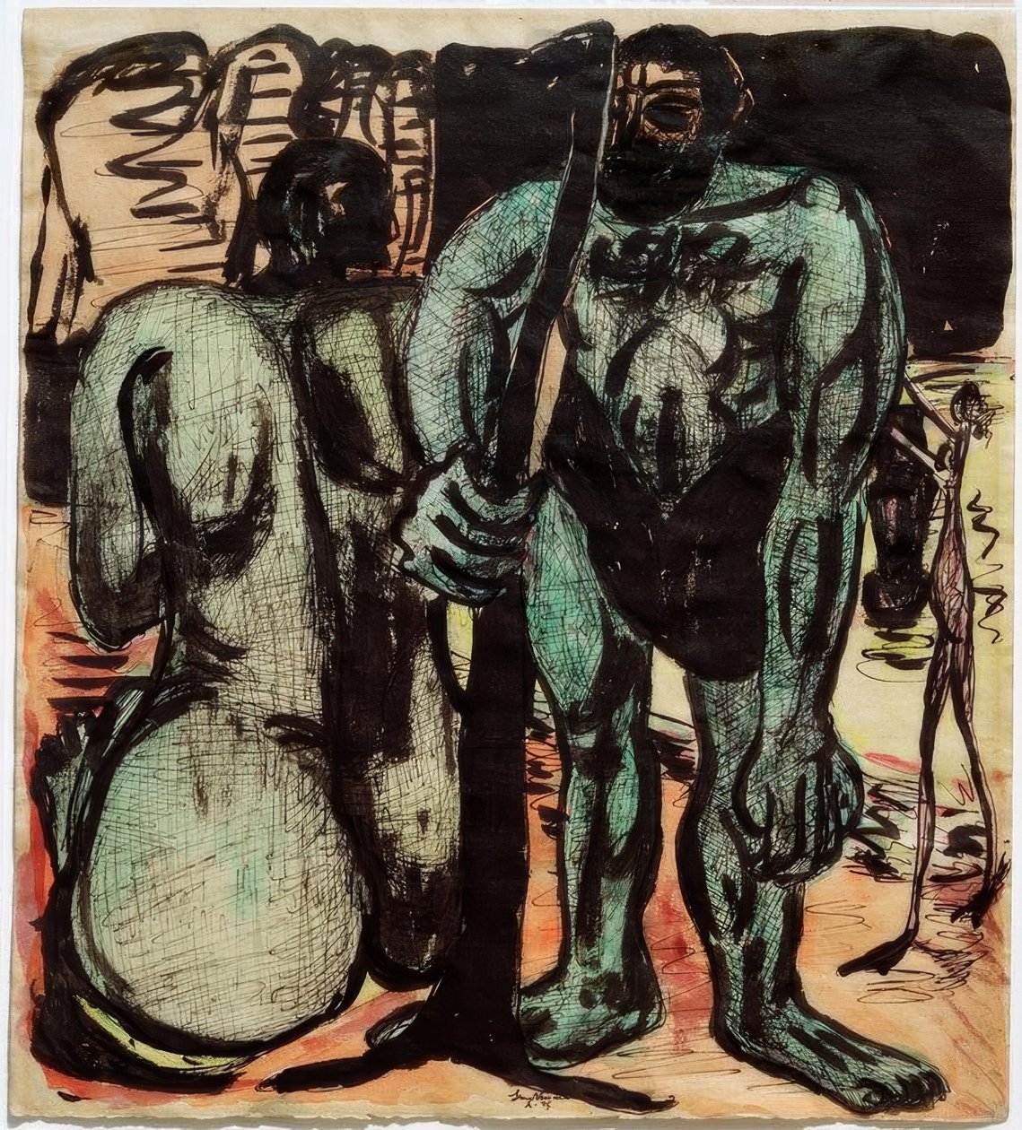 Jättiläiset tekijältä Max Beckmann