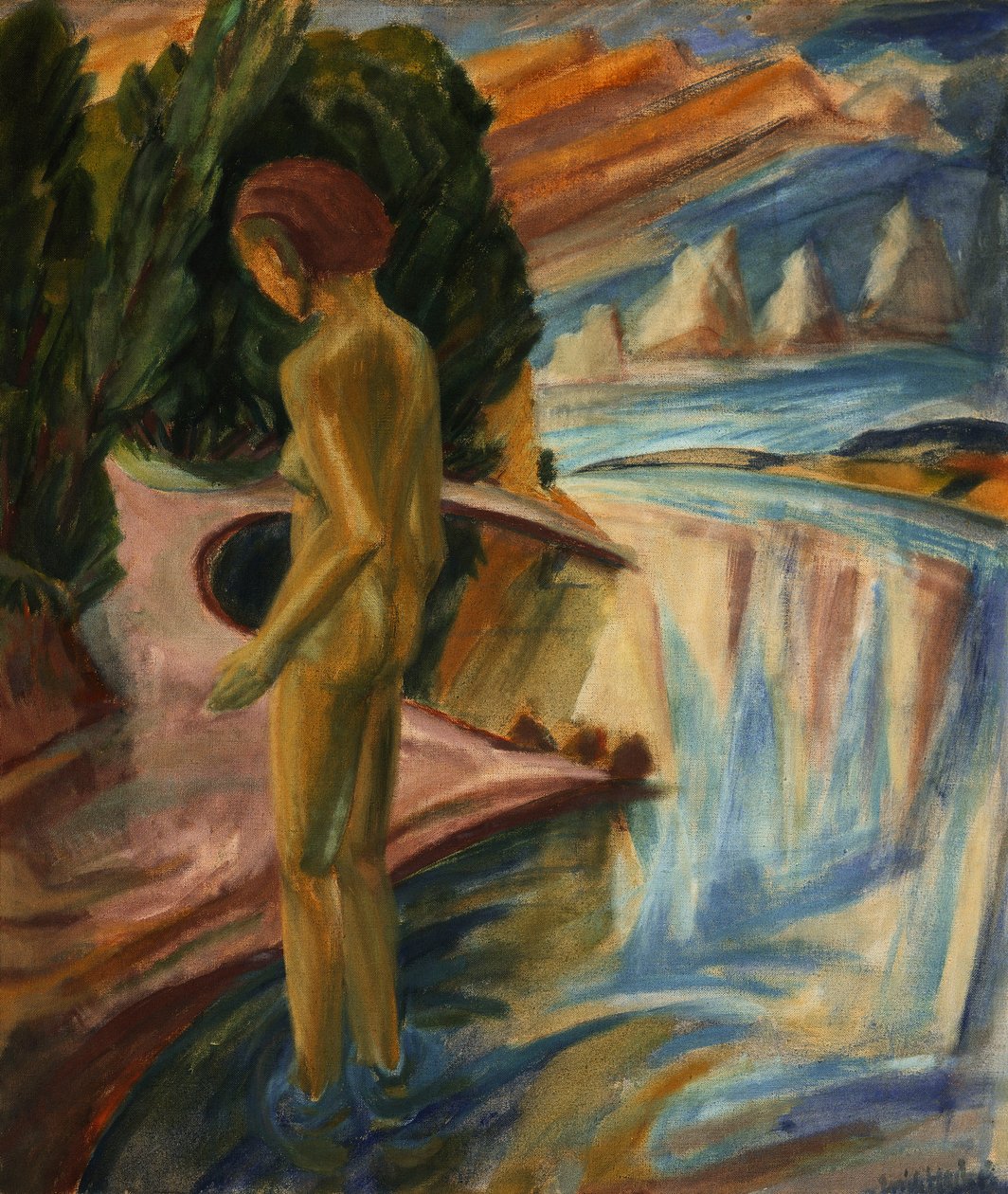 Heinäsato; Heuernte tekijältä Max Beckmann