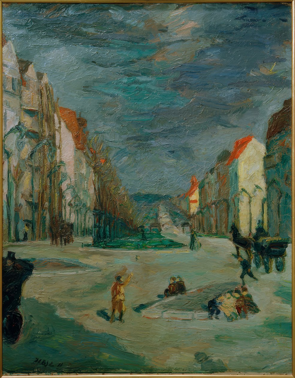 Kaiserdamm Berliinissä tekijältä Max Beckmann