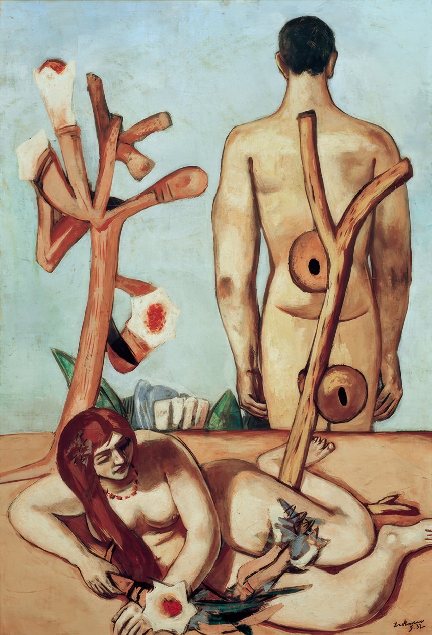 Mies ja nainen tekijältä Max Beckmann