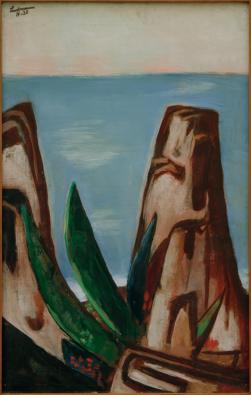 Meren. Ranskan Riviera tekijältä Max Beckmann