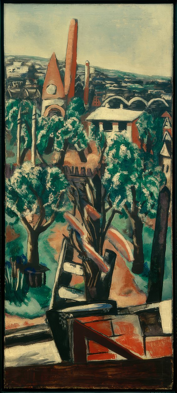 Uusi rakennus tekijältä Max Beckmann