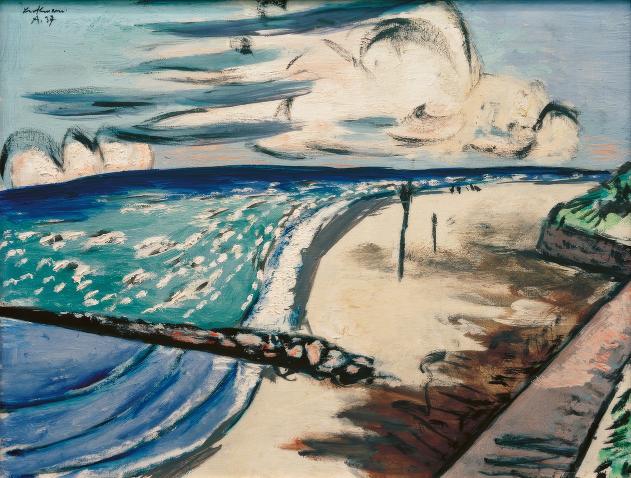 Nordsee III tekijältä Max Beckmann