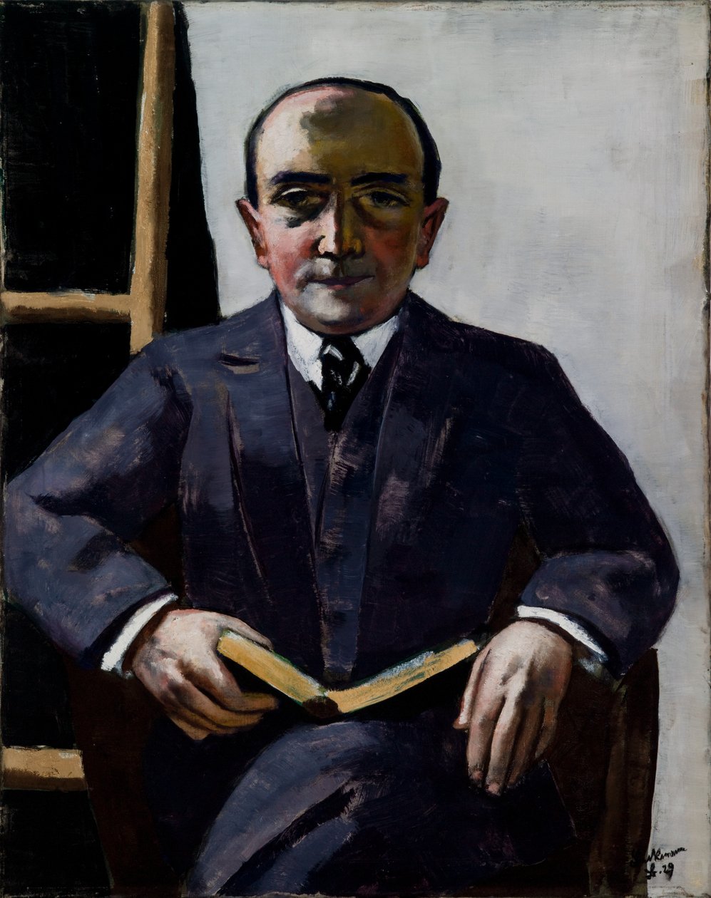 Curt Glaserin muotokuva tekijältä Max Beckmann