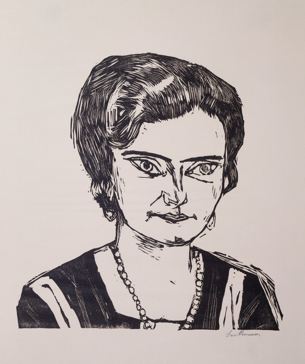 Rouva HM:n muotokuva (Naila) tekijältä Max Beckmann
