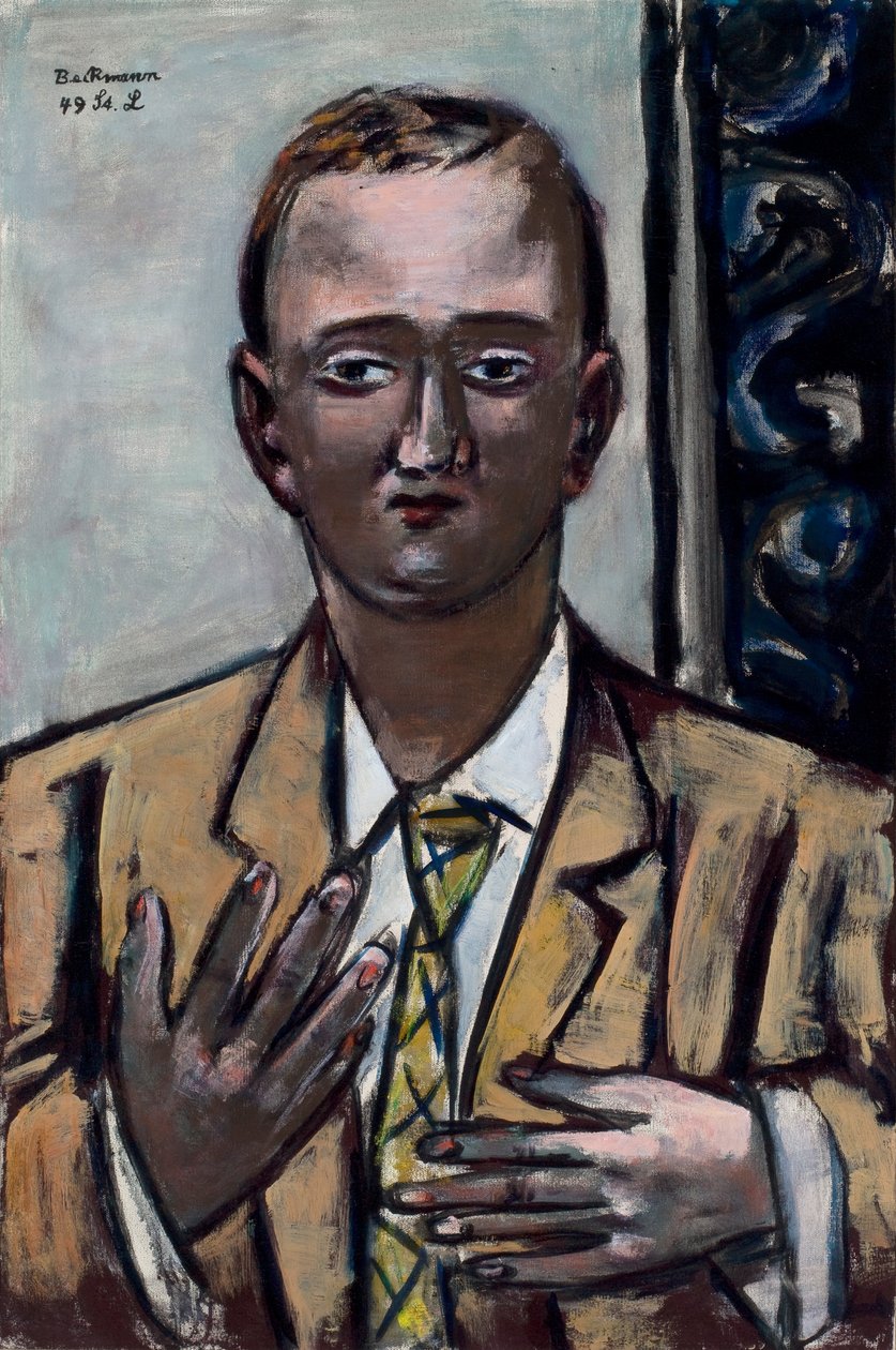Morton D. Mayn muotokuva tekijältä Max Beckmann