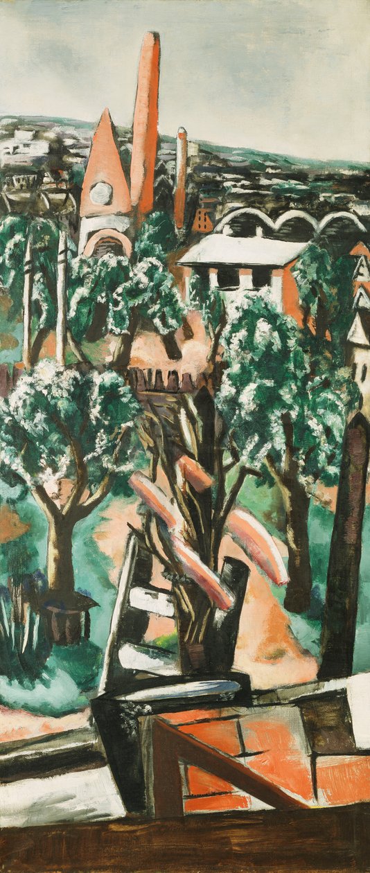 Jälleenrakennus tekijältä Max Beckmann