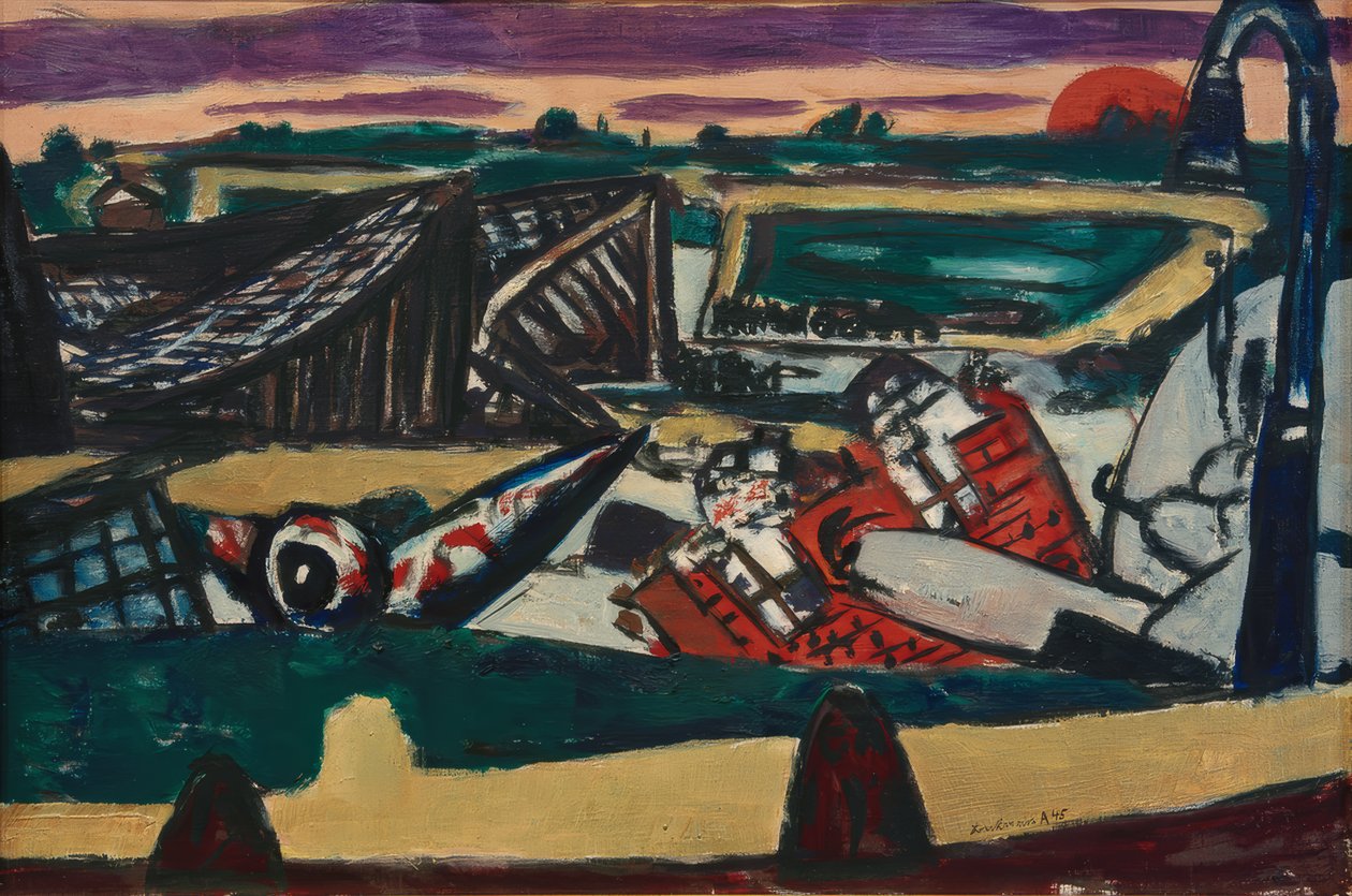Schiphol tekijältä Max Beckmann