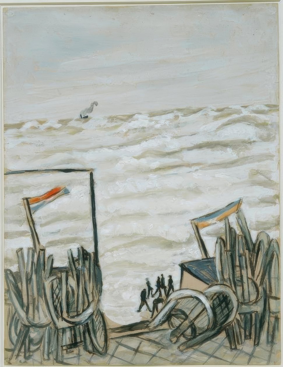 Ranta nousuveden aikaan tekijältä Max Beckmann