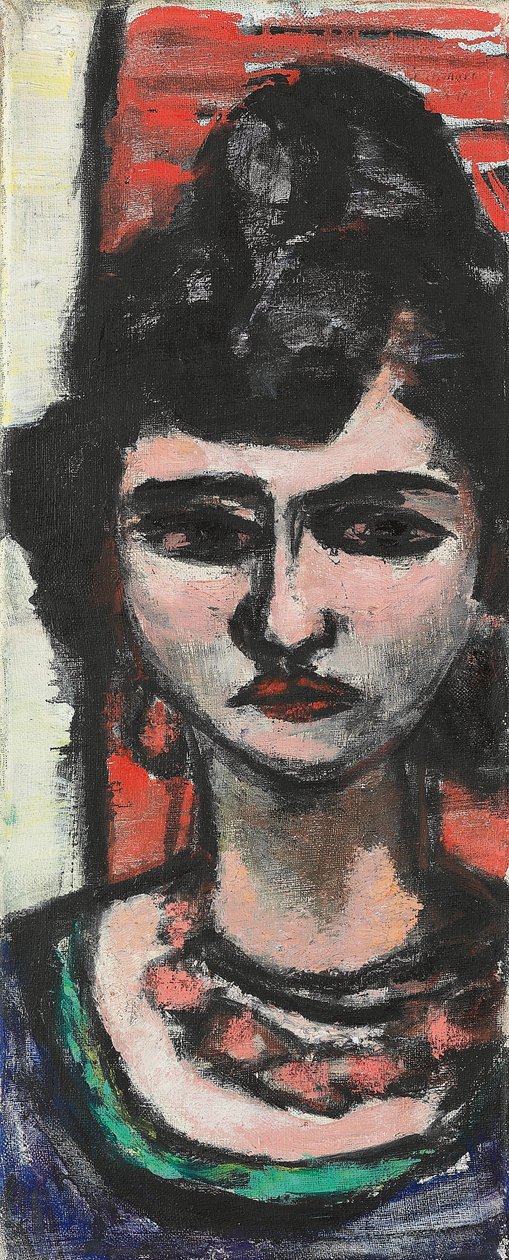 Italialainen nainen; Italialainen tekijältä Max Beckmann