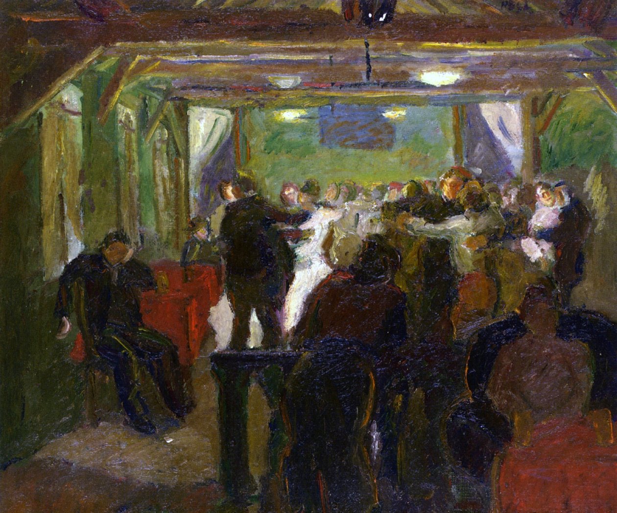 Paikallinen tanssi tekijältä Max Beckmann