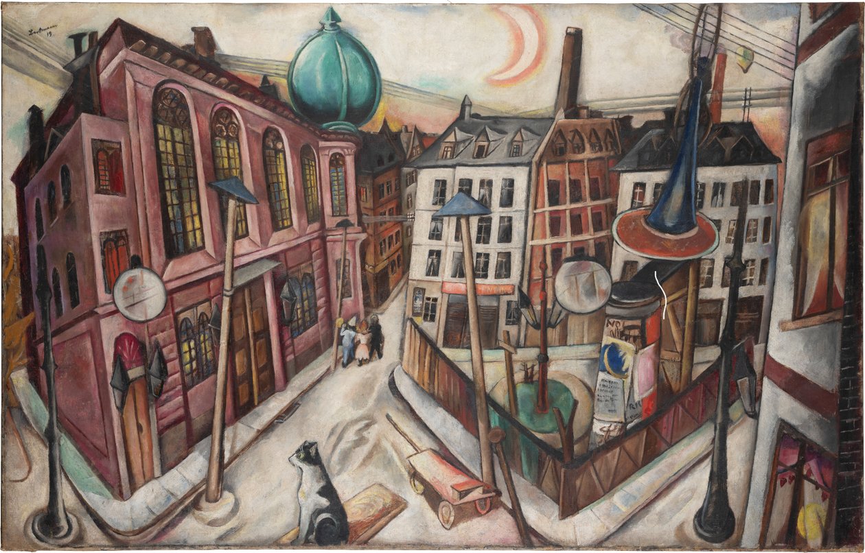 Synagoga Frankfurt Am Mainissa tekijältä Max Beckmann