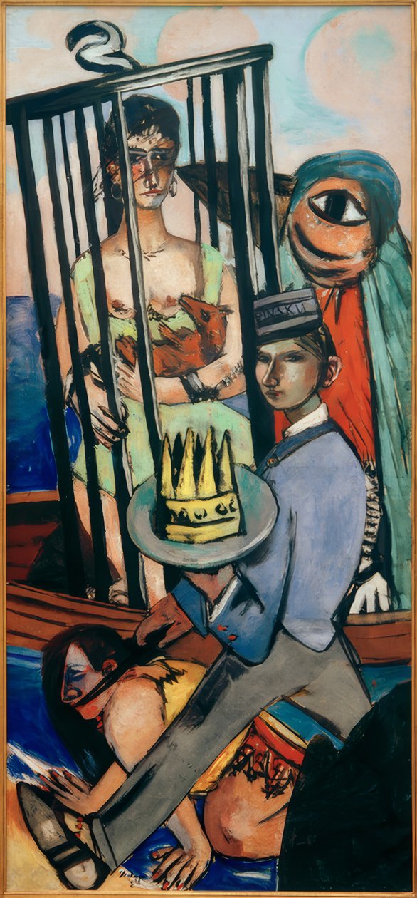 Temptation (Temtation of St Anthony) tekijältä Max Beckmann