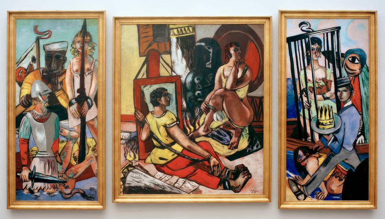 Temptation (Temtation of St Anthony) tekijältä Max Beckmann