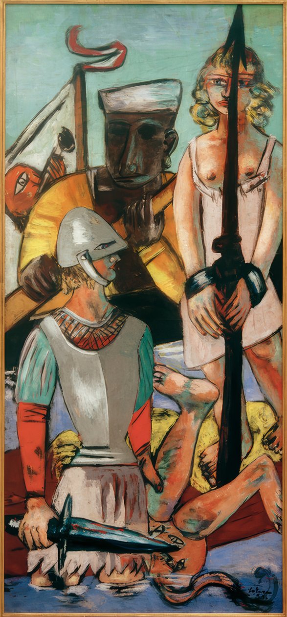 Temptation (Temtation of St Anthony) tekijältä Max Beckmann
