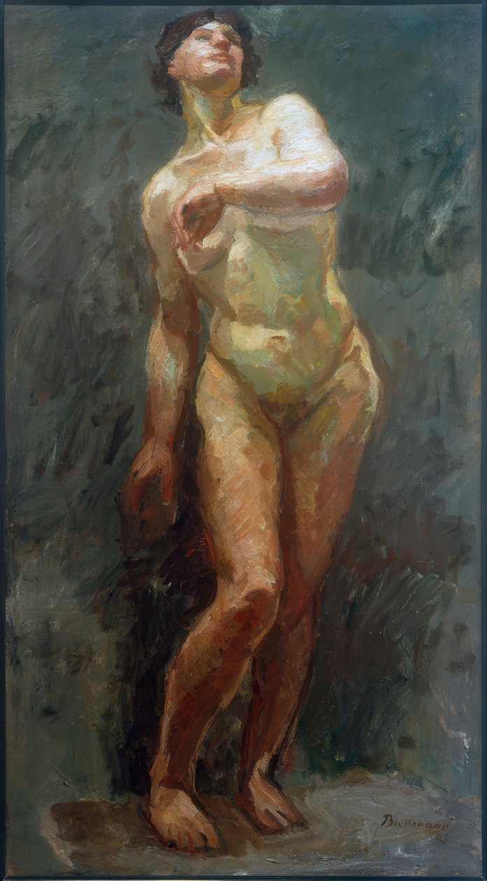 Nainen alaston tekijältä Max Beckmann