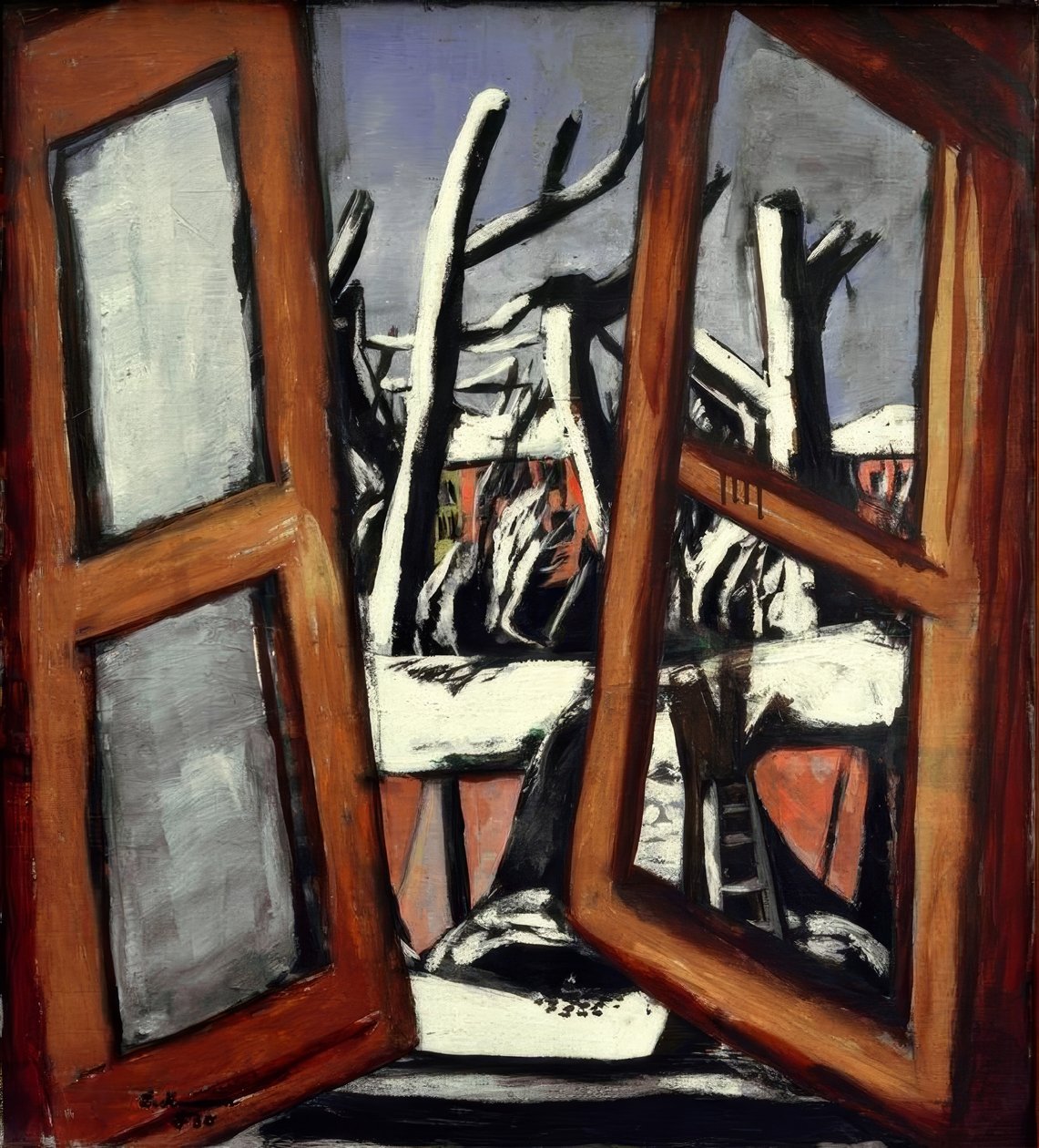 Talvimaisema tekijältä Max Beckmann