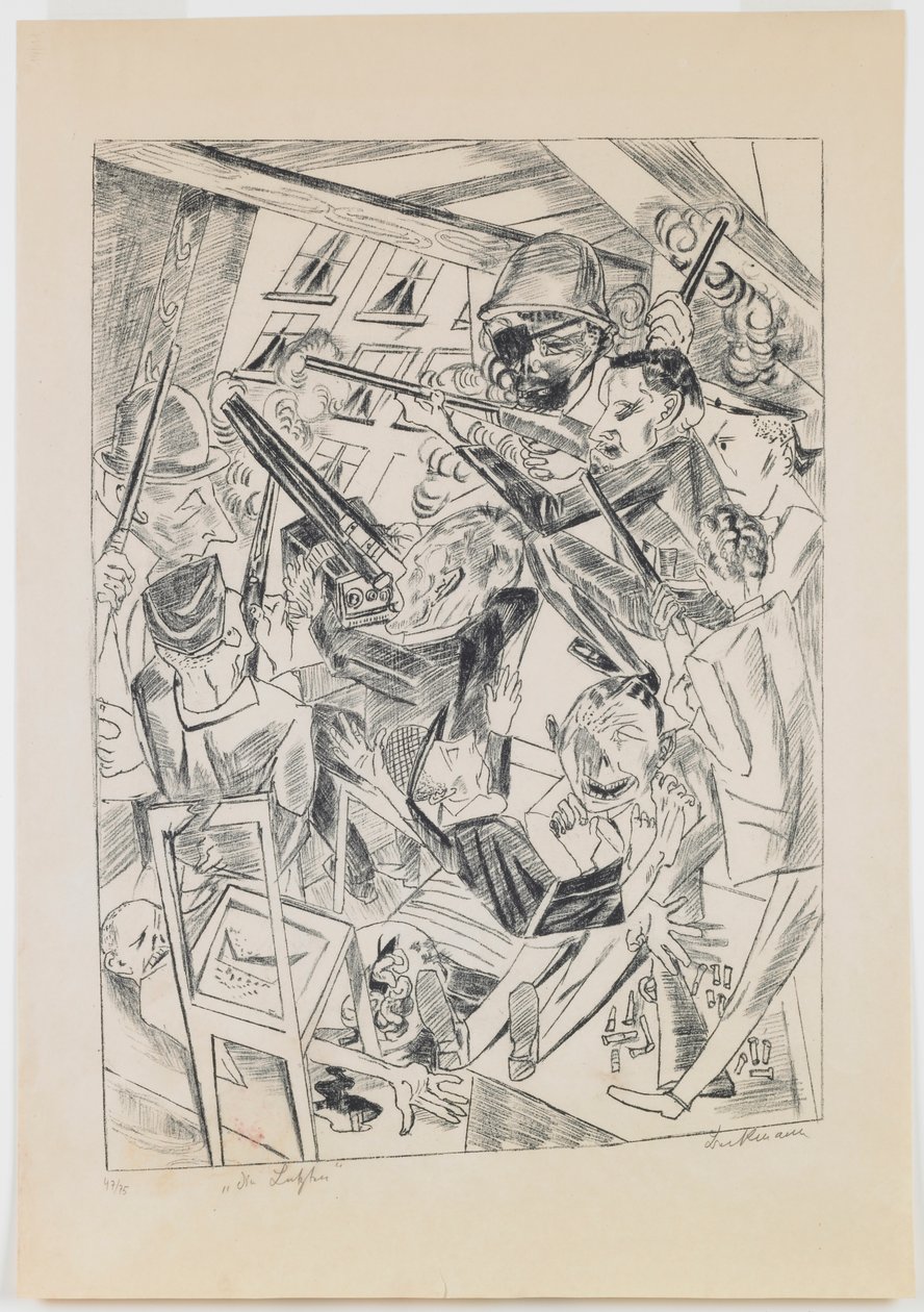 levy 10: Viimeiset tekijältä Max Beckmann