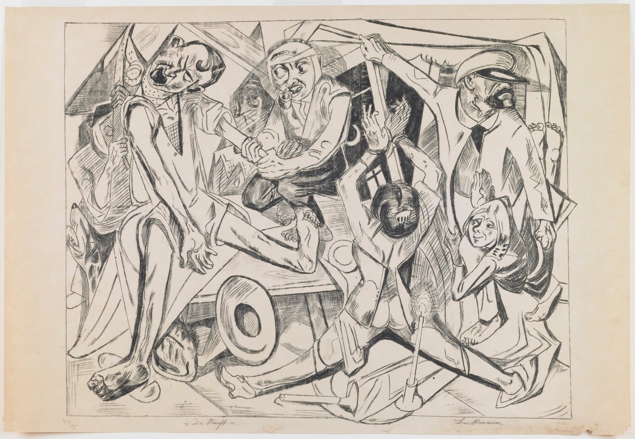 levy 7: Yö tekijältä Max Beckmann