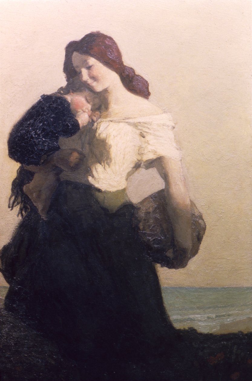 Onnellinen äiti, 1913. tekijältä Max Bohm