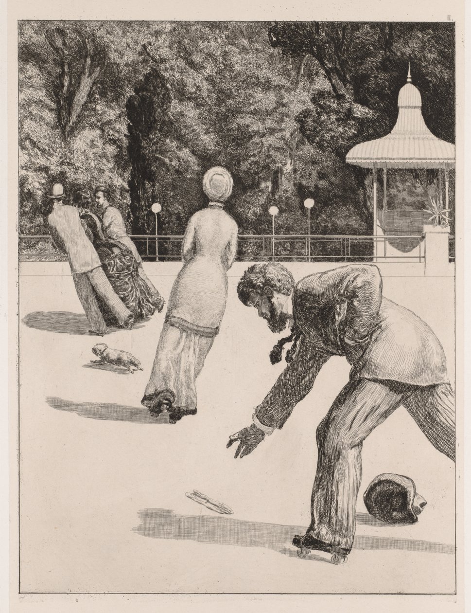A Glove: The Action, 1880. tekijältä Max Klinger