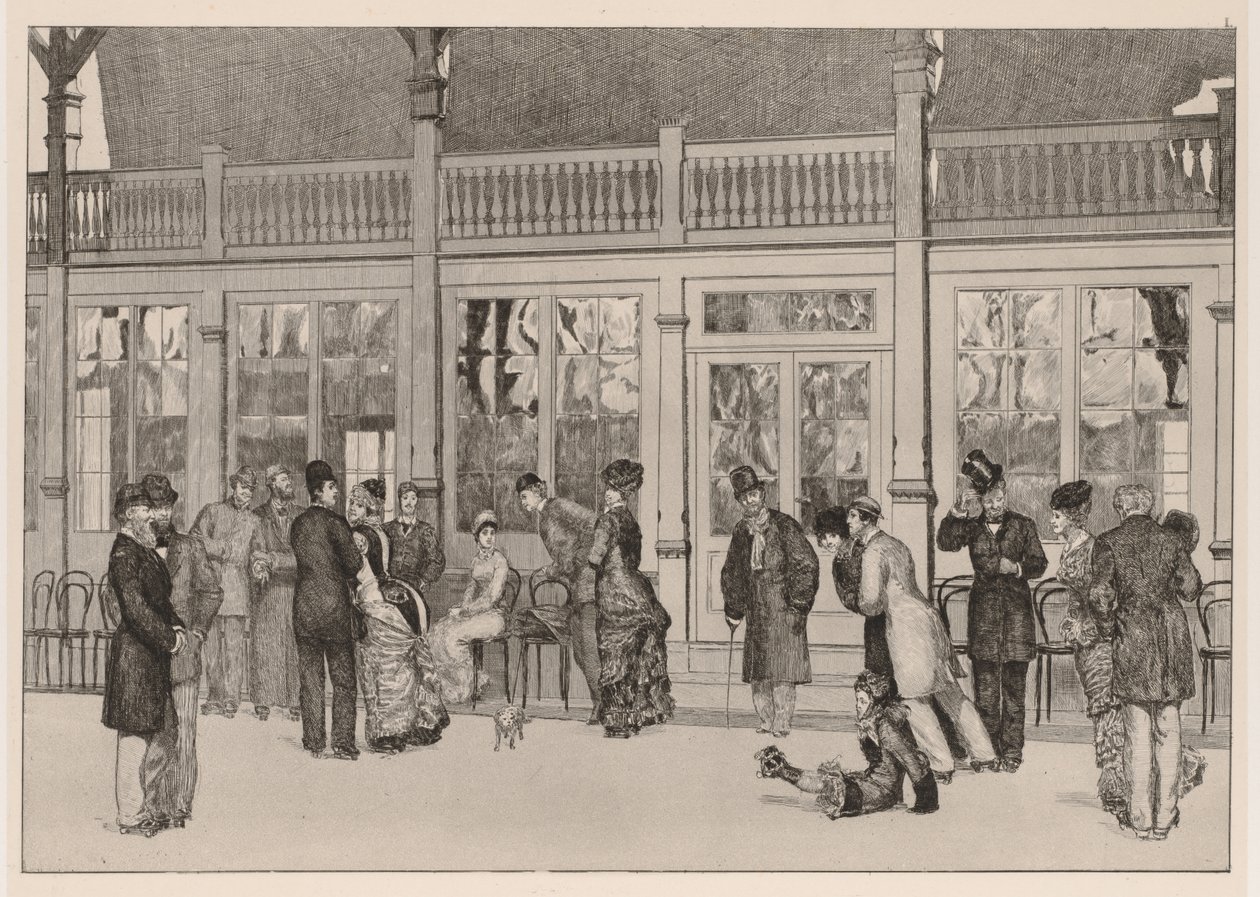 A Glove: The Locale, 1880. tekijältä Max Klinger