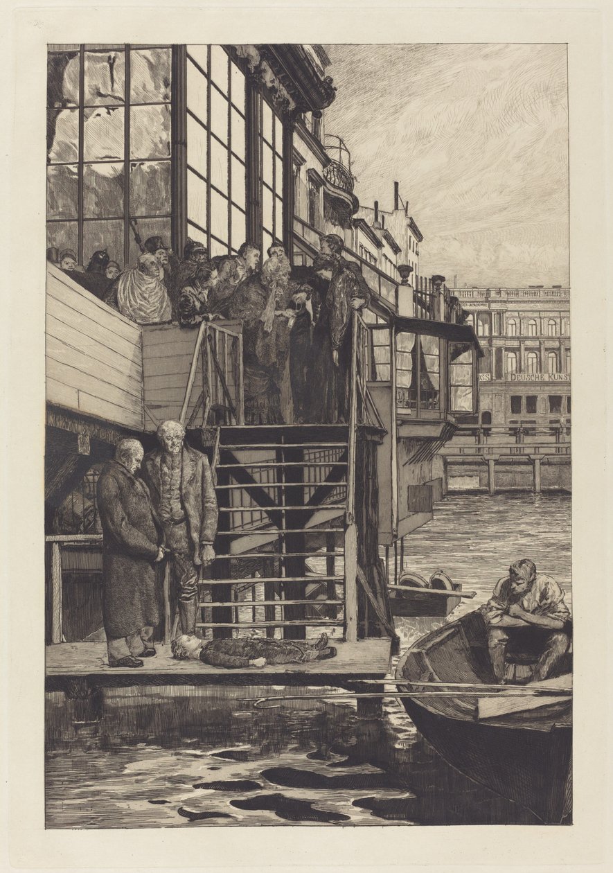 Äiti II A Äiti II, 1883. tekijältä Max Klinger