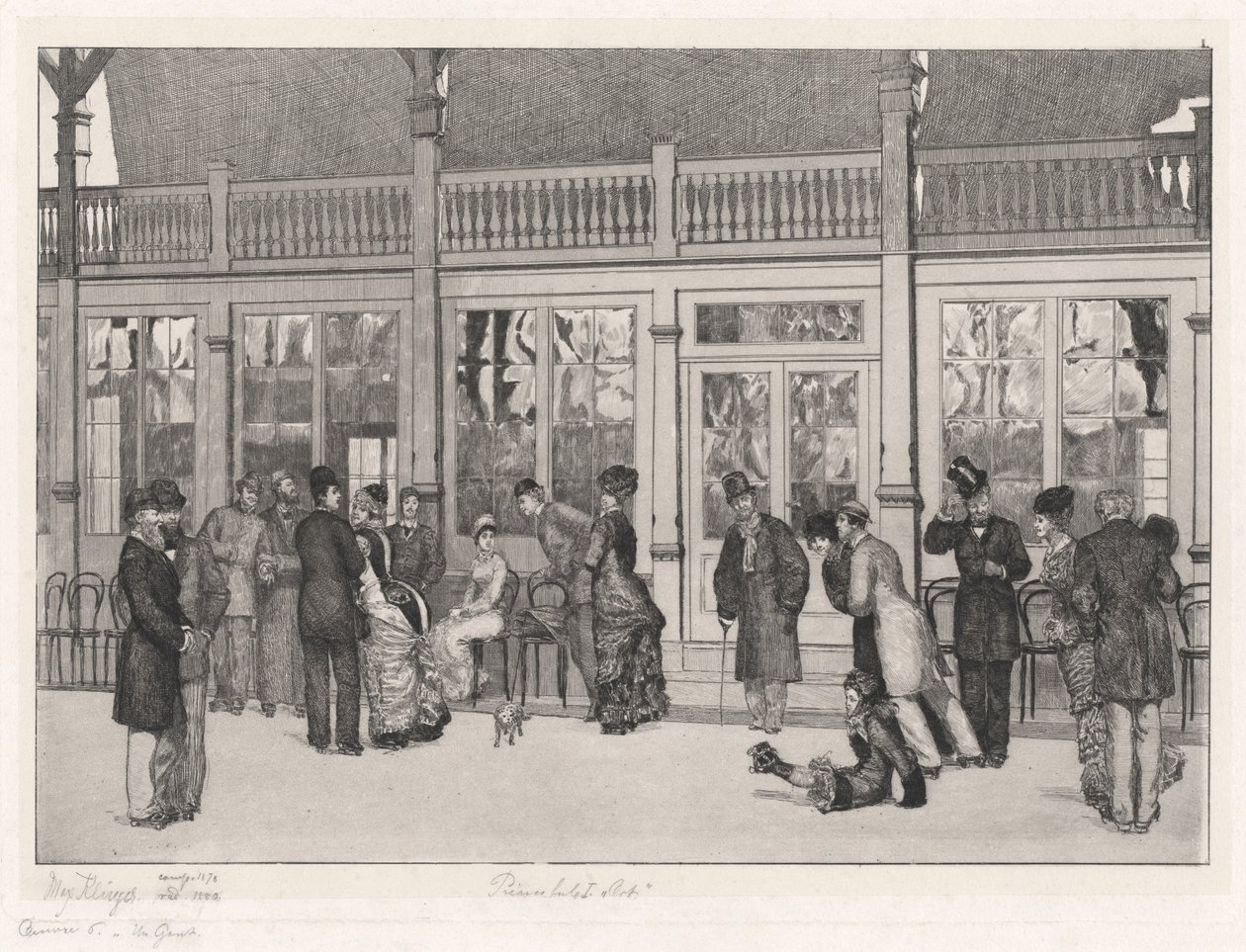 Place Ort, 1880. tekijältä Max Klinger