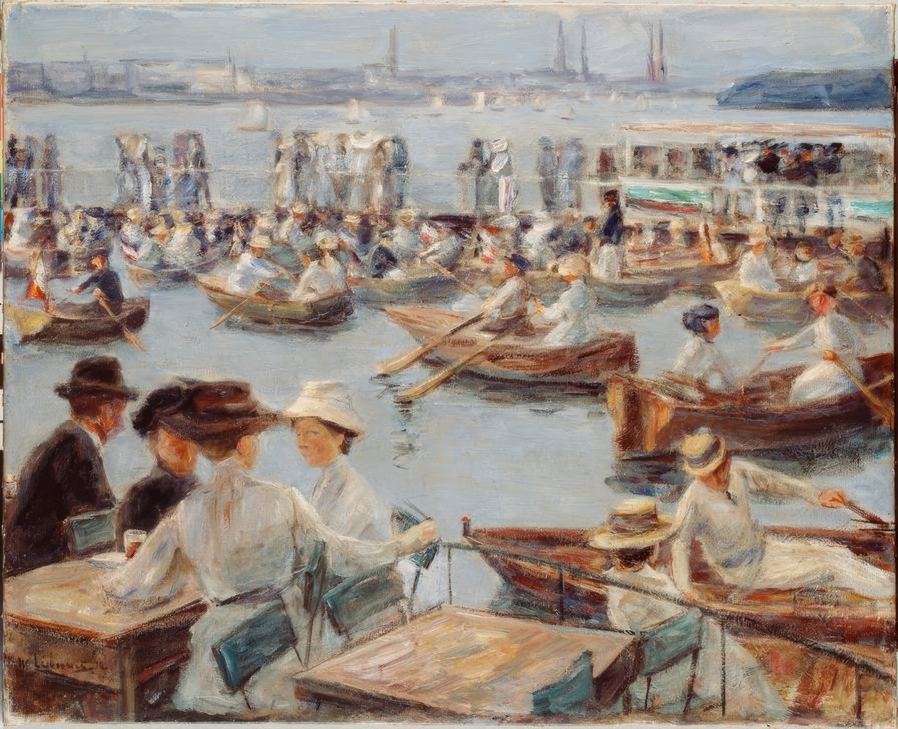 An der Alster Hampurissa tekijältä Max Liebermann