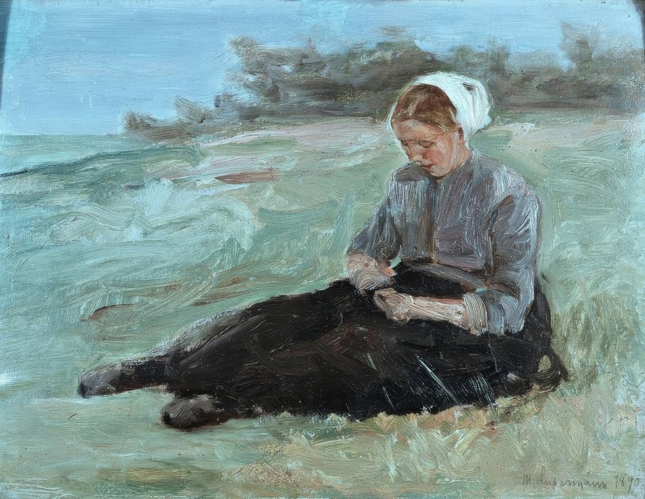 Auf der Düne tekijältä Max Liebermann