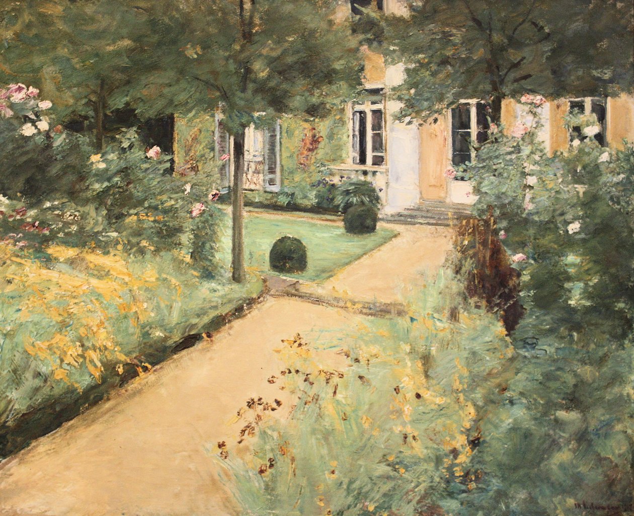 Berlin-Wannsee, Max Liebermann, huvilan keittiöpuutarha tekijältä Max Liebermann