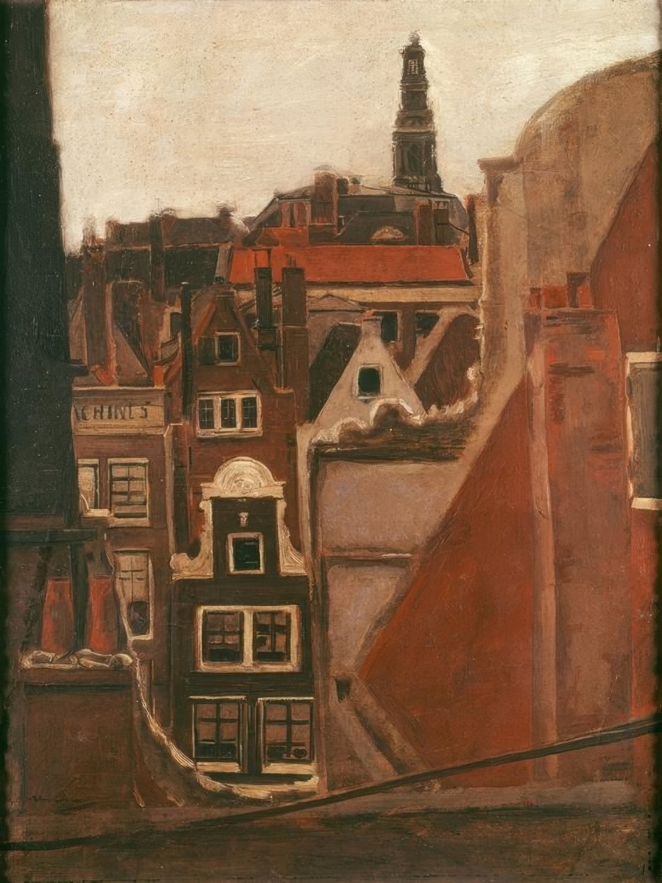 Dächer von Amsterdam tekijältä Max Liebermann