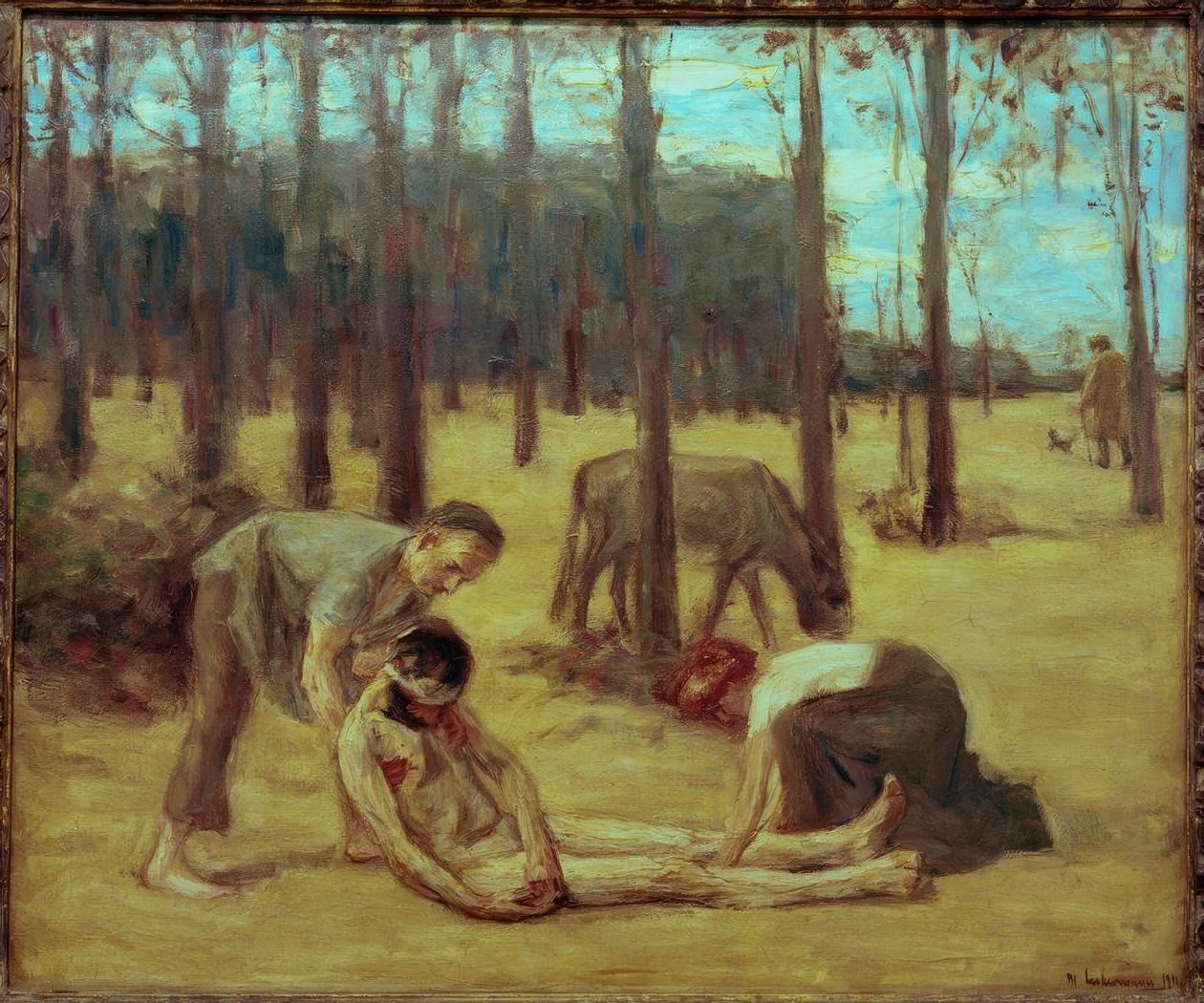 Der barmherzige Samariter tekijältä Max Liebermann