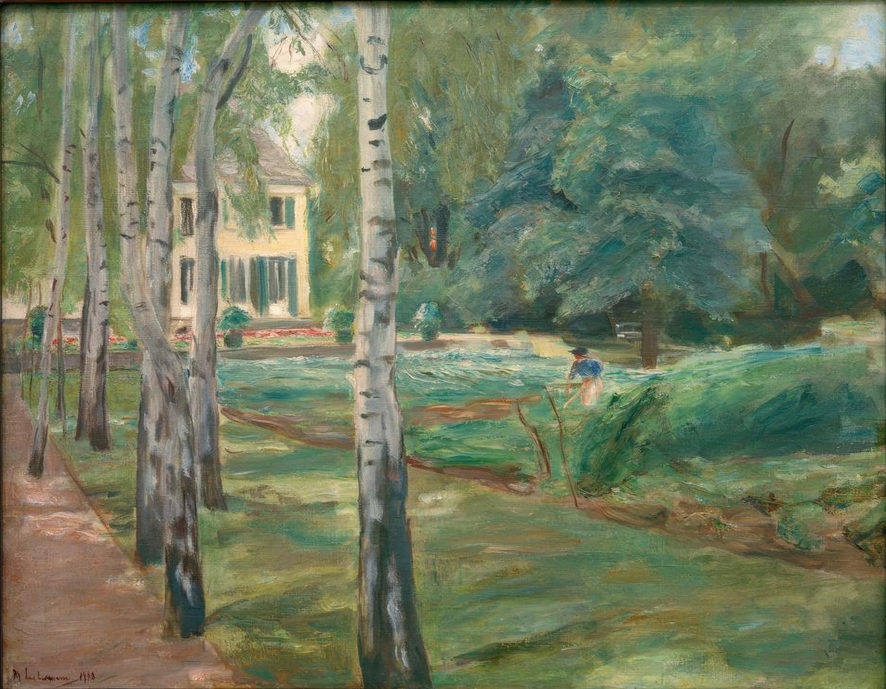 Koivukatu Wannseen puutarhassa lännessä tekijältä Max Liebermann