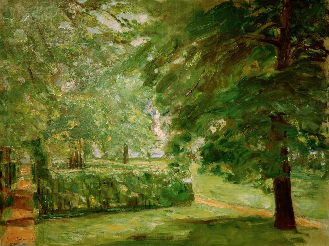 Heckengärten in Wannsee nach Osten tekijältä Max Liebermann